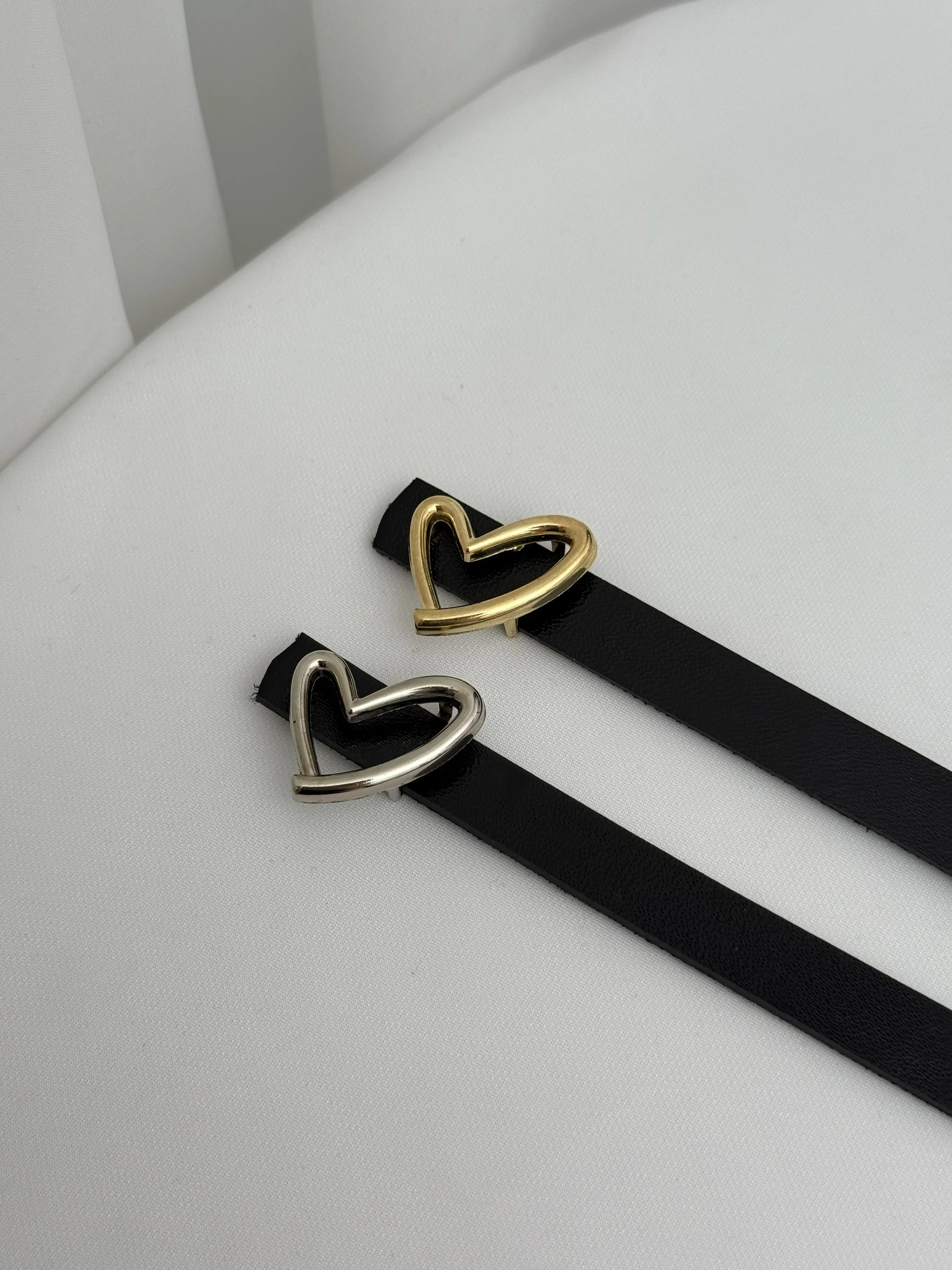 کمربند دخترانه سگک قلبی